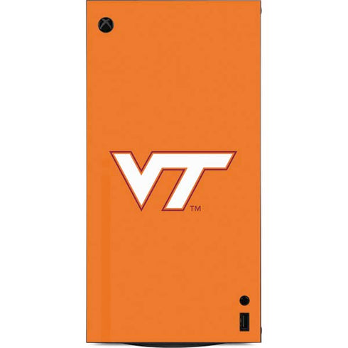 Virginia Tech University Orange XBox Series X Digital Edition Console Skin